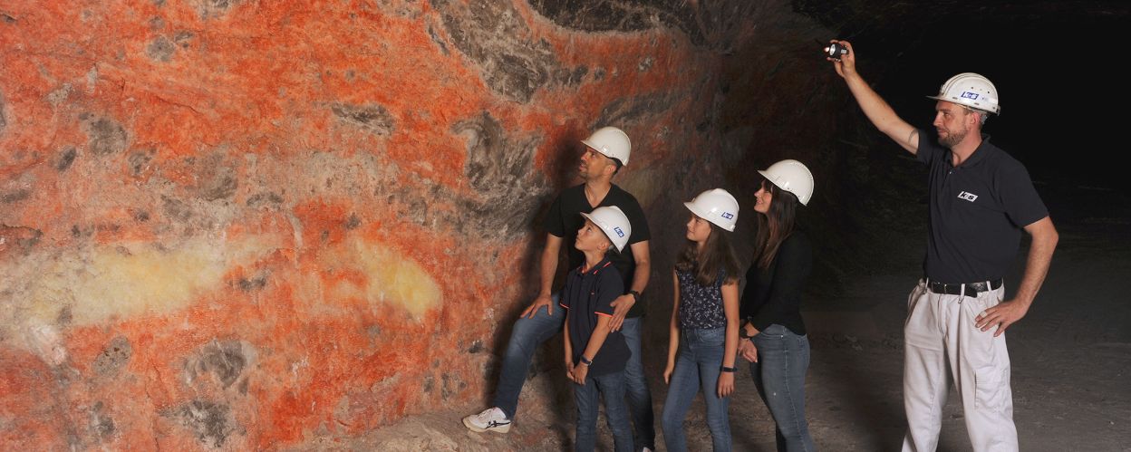 Lagerstätte 2. Sohle Lagerstätte 2. Sohle