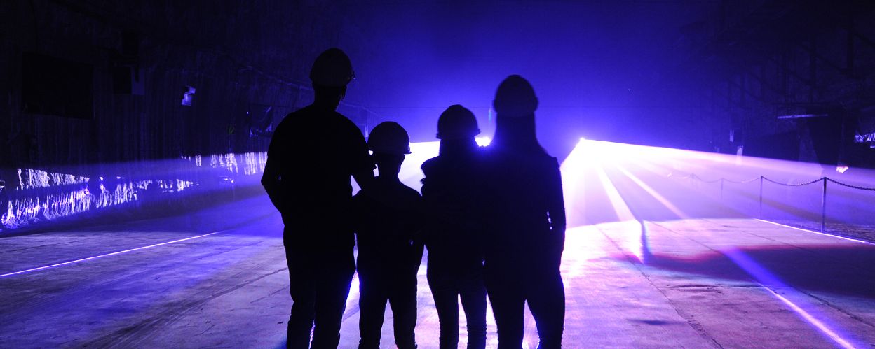 Lasershow im Konzertsaal Lasershow im Konzertsaal