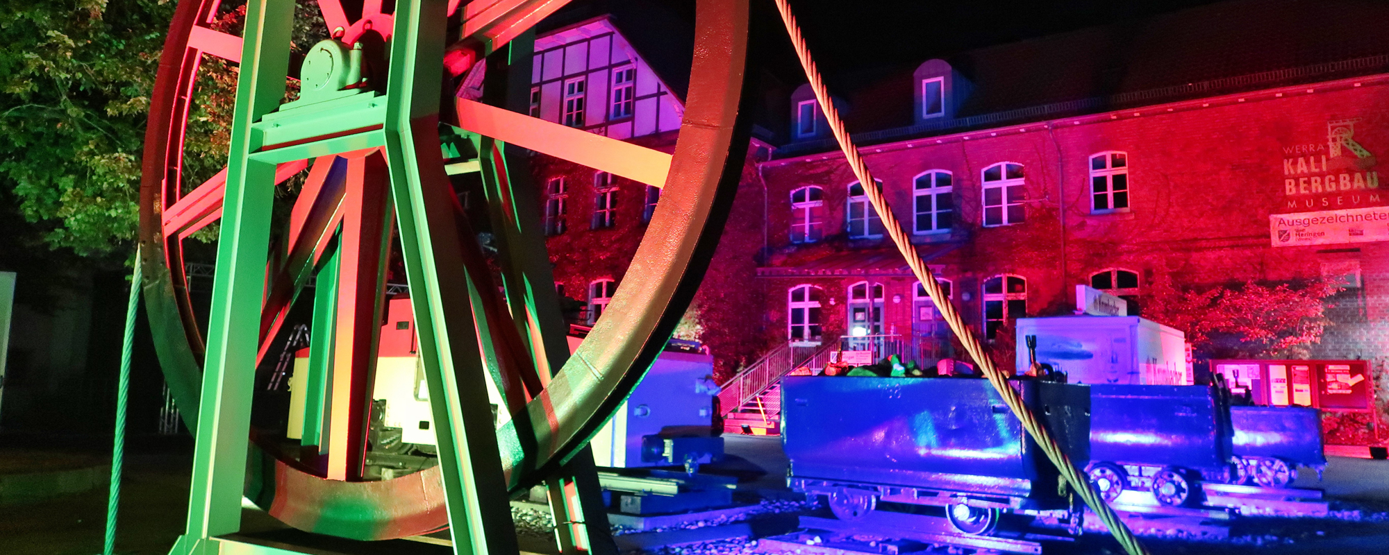 Das Werra-Kali-Bergbau-Museum beleuchtet