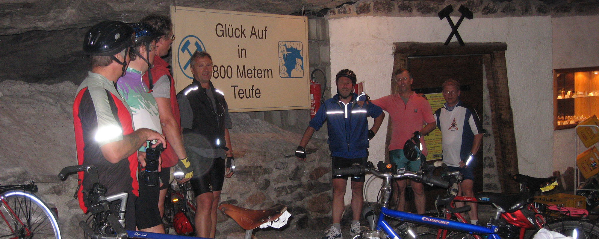 Teambild Kristallgrotte